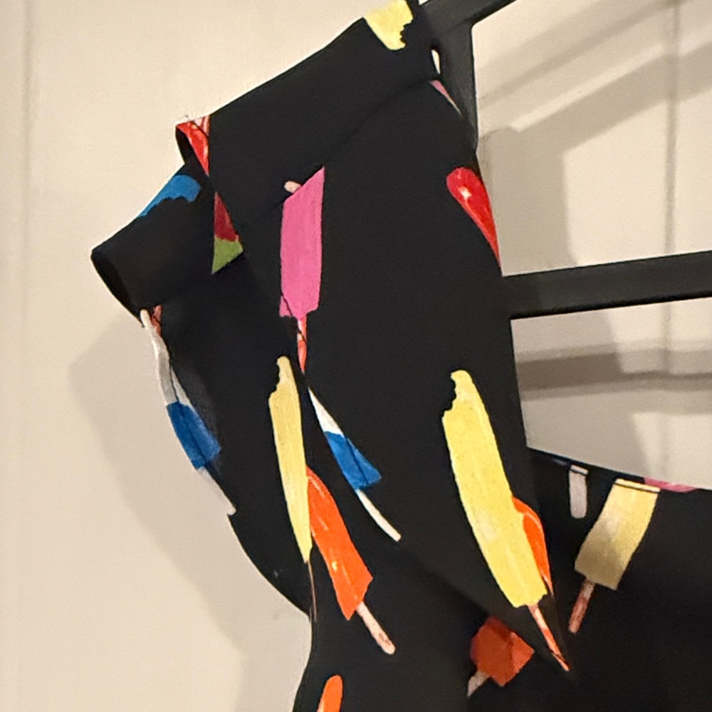 Colorful Popsicle Print Blouse - Picture 4 of 4